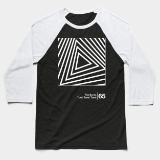 The Byrds / Minimalist Graphic Design Artwork Baseball T-Shirt